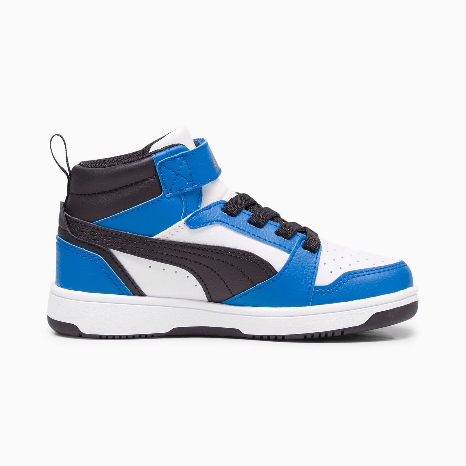 Buty sportowe dziecice Puma REBOUND V6 MID AC+ PS niebieskie 39383206