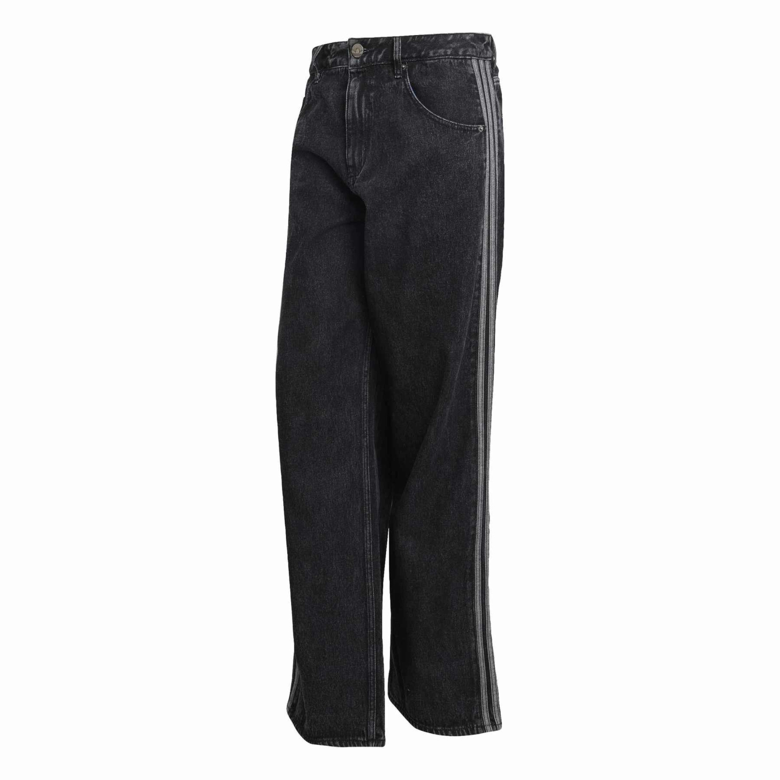 Spodnie jeansowe m�skie adidas FIREBIRD czarne KD1497