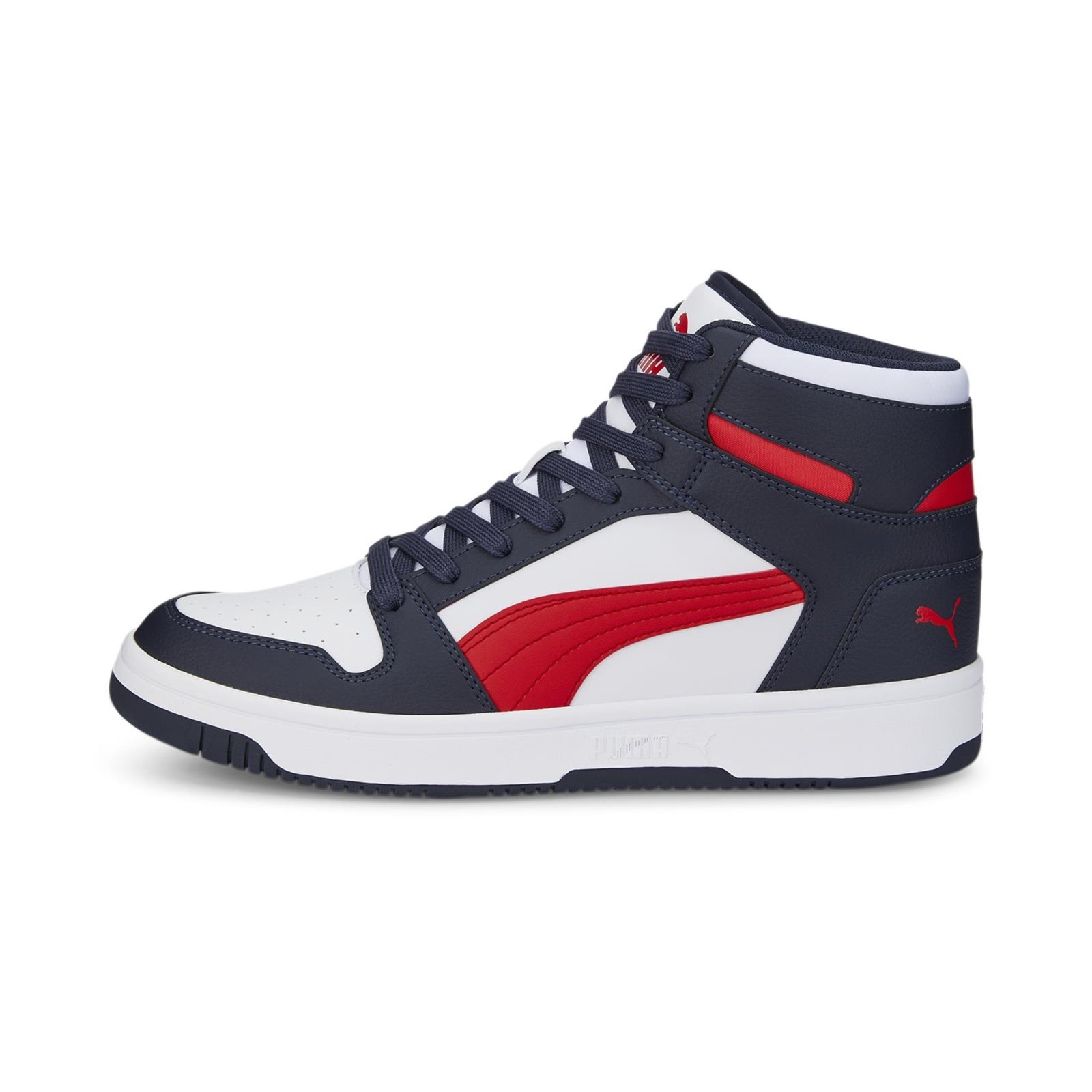 Buty sportowe męskie Puma REBOUND LAYUP SL białe 36957329