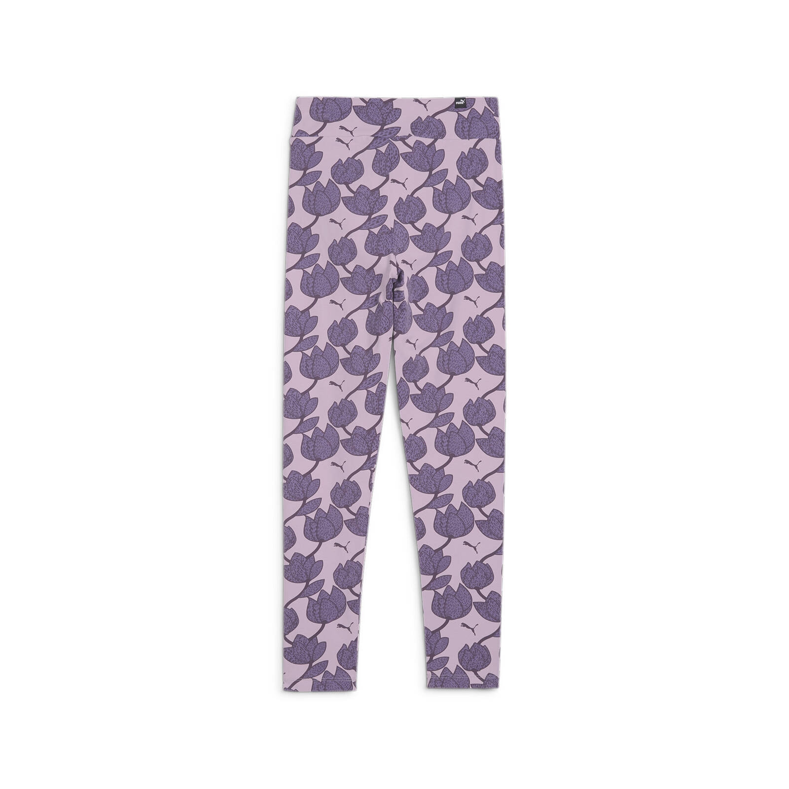 Legginsy dziewczce Puma ESS+ BLOSSOM AOP fioletowe 67940660