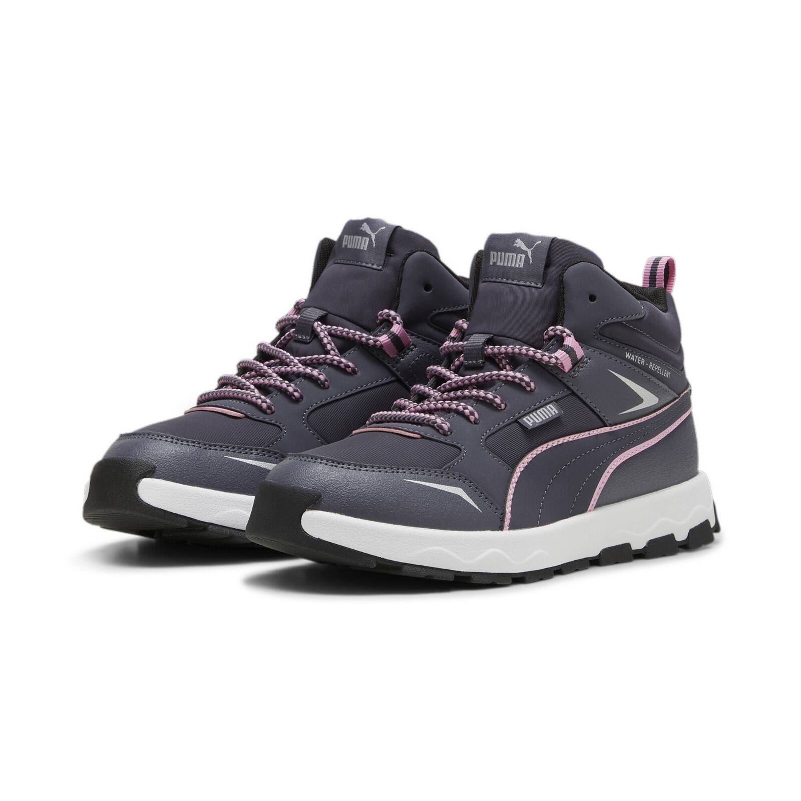 Buty sportowe dziecice Puma EVOLVE TRAIL JR szare 39764403