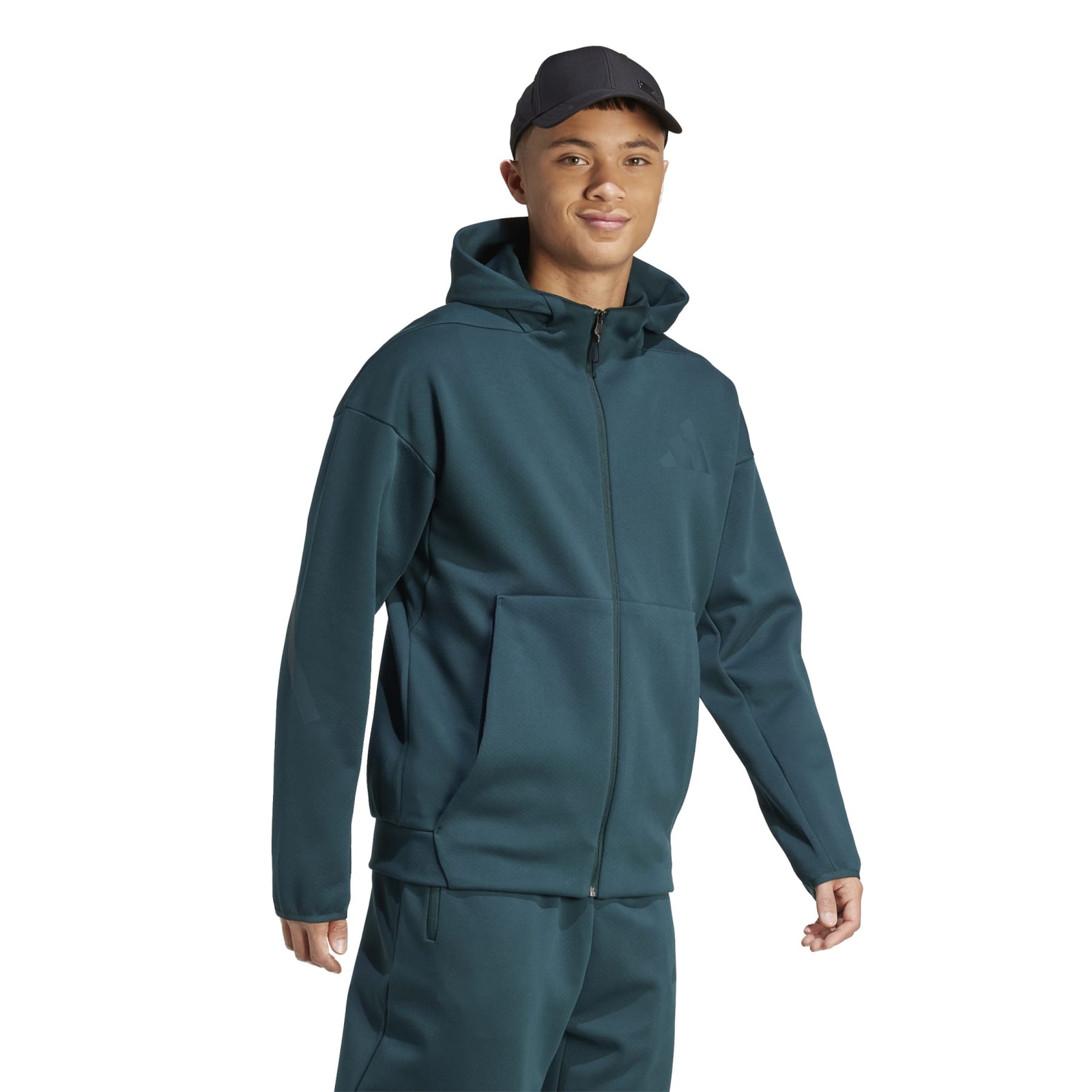 Bluza z kapturem mska adidas Z.N.E. zielona KB3709