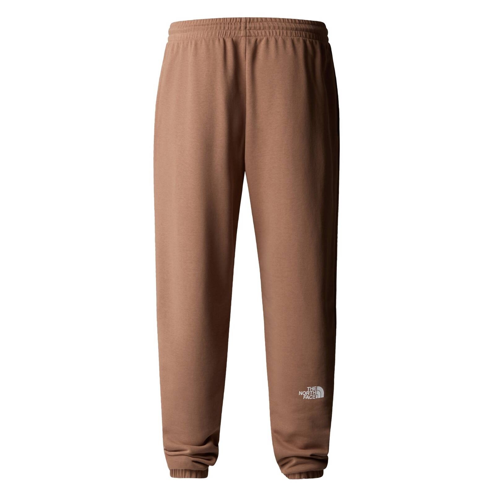 Spodnie dresowe męskie The North Face SIMPLE DOME LIGHT REGULAR TAPERED brązowe NF0A8C416IH