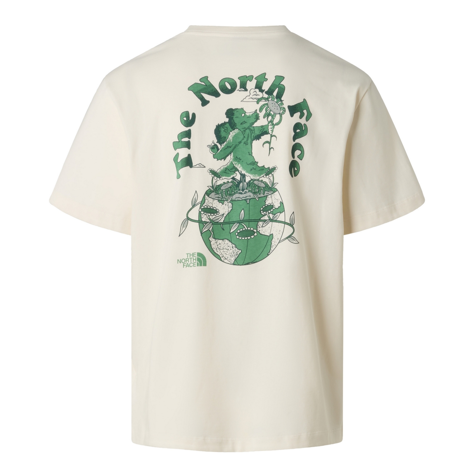 Koszulka m�ska The North Face RETRO EARTH RELAXED be�owa NF0A8G9PQLI