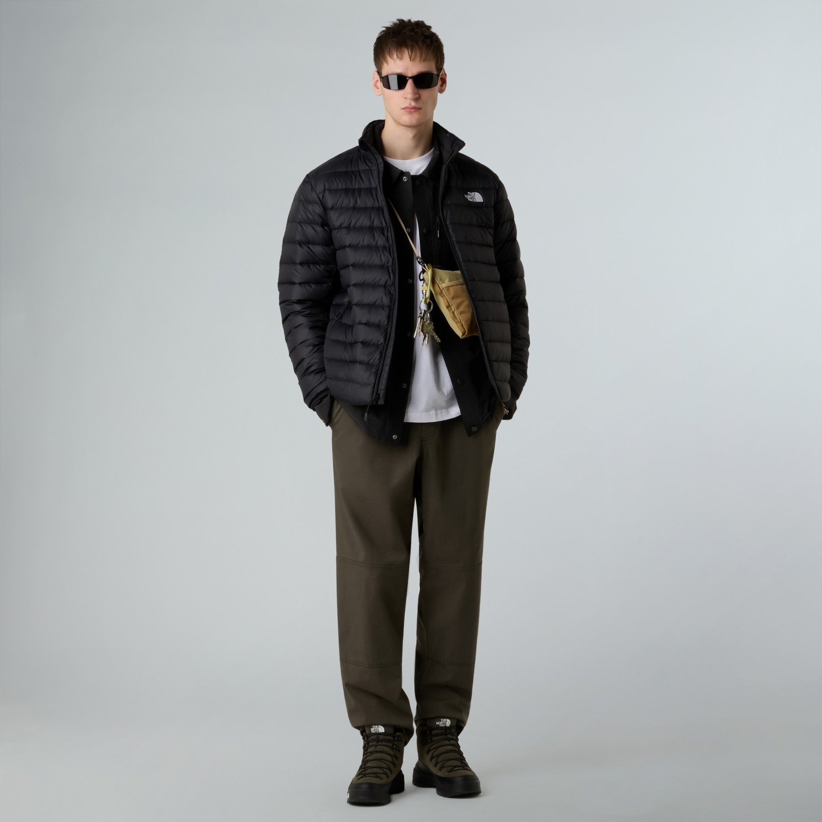 Kurtka puchowa męska The North Face CLASSIC DOWN czarna NF0A8D1UJK3