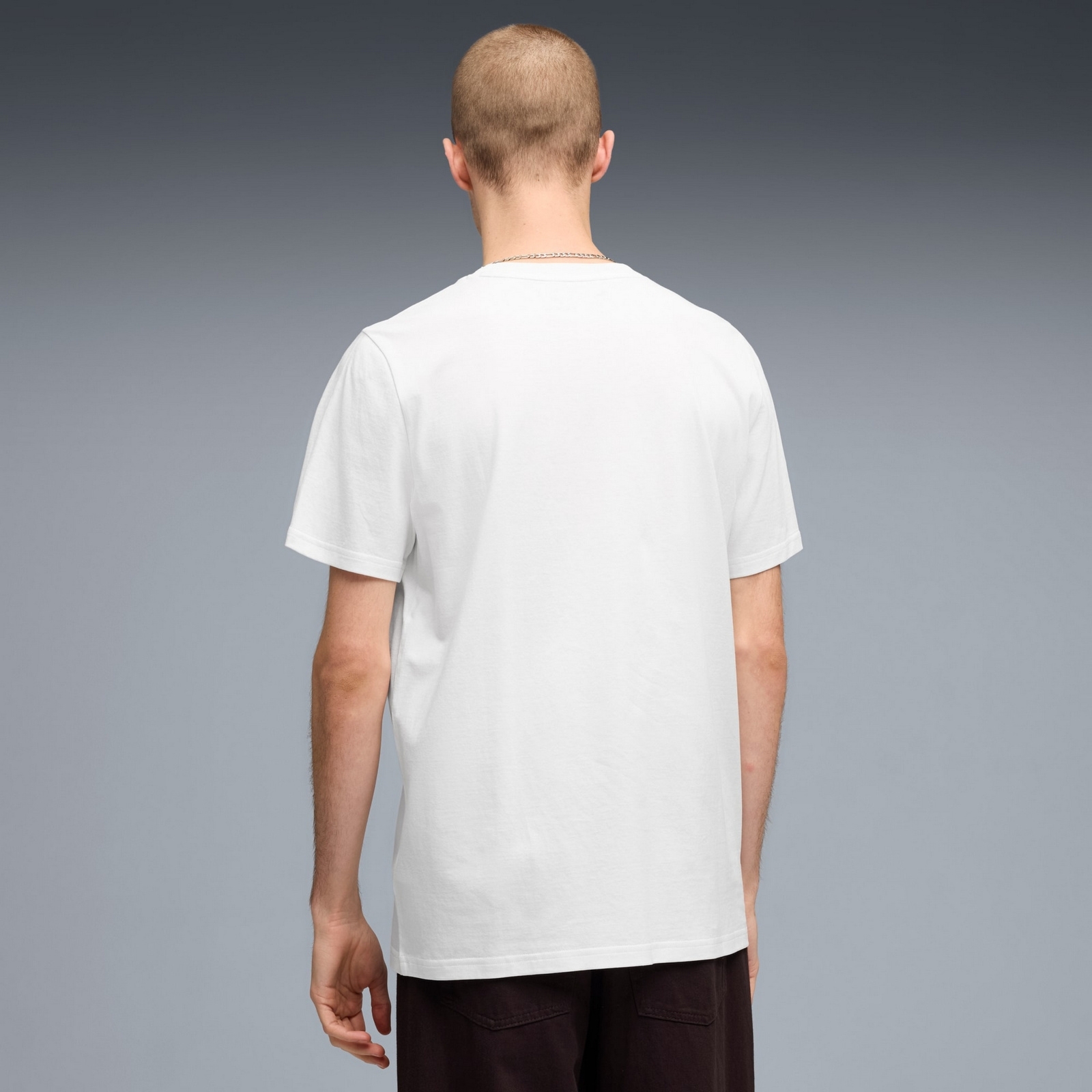 Koszulka m�ska Puma BMW MMS ESS LOGO bia�a 63489702