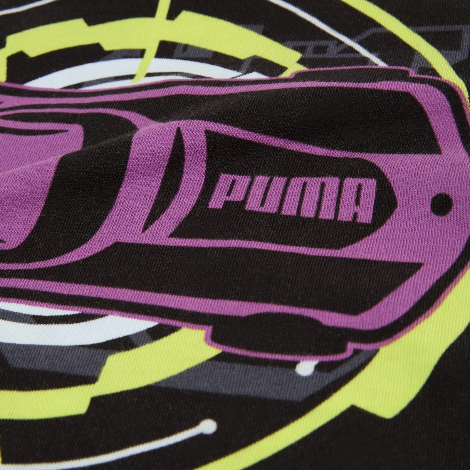 Koszulka ch�opi�ca Puma X HOT WHEELS RELAXED AOP czarna 63007401