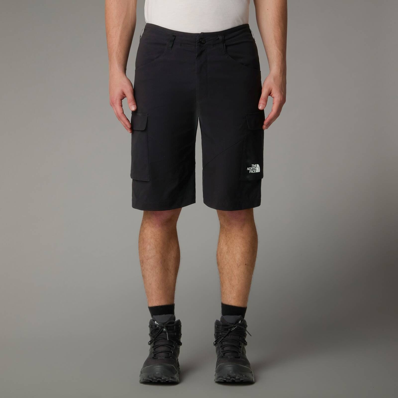 Szorty trekkingowe męskie The North Face EXPLORATION CARGO czarne NF0A8BGGJK3