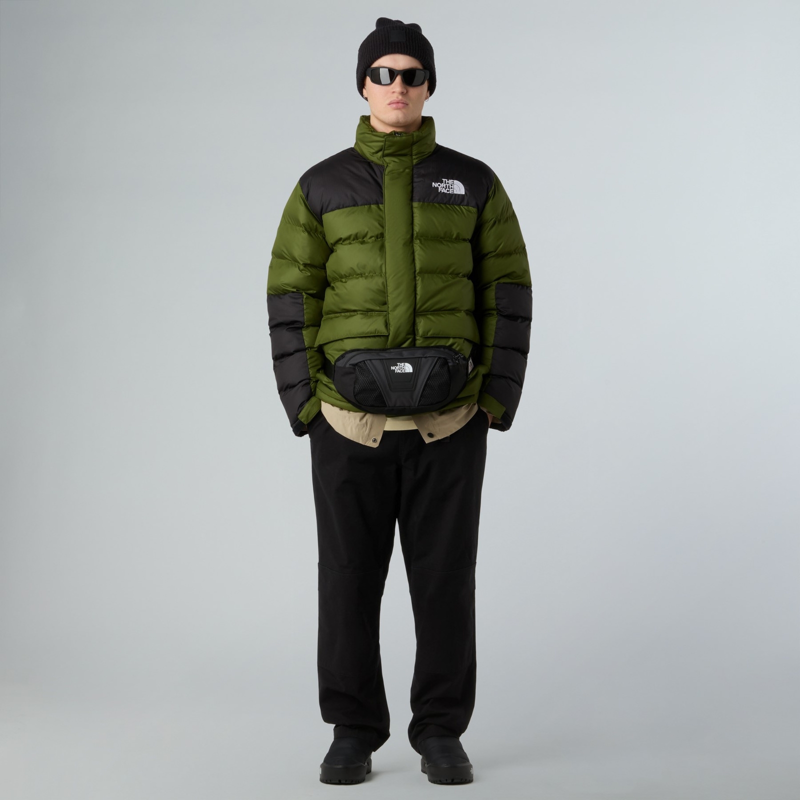 Kurtka puchowa m�ska The North Face LIMBARA zielona NF0A89EGBRI