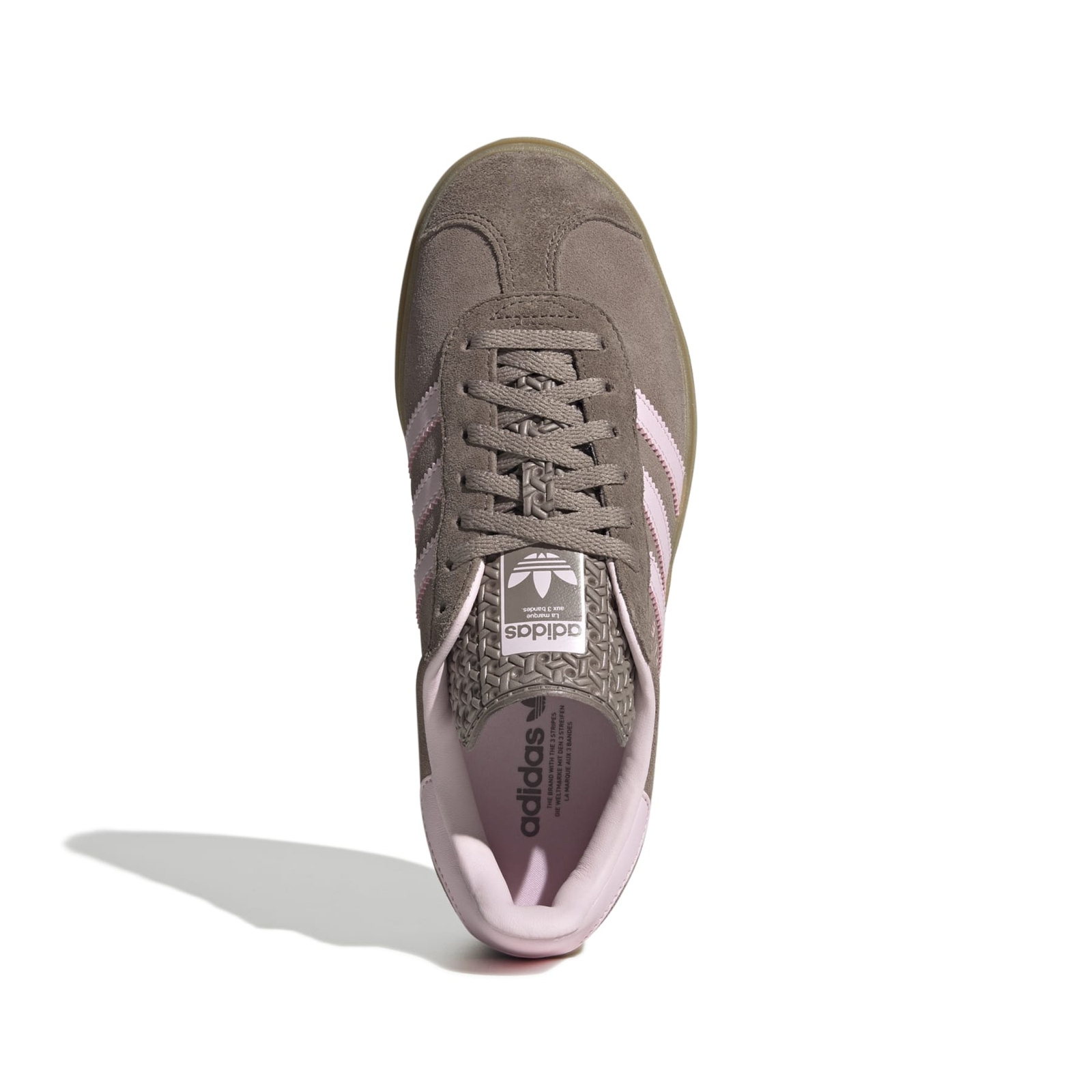 Buty sportowe damskie adidas GAZELLE BOLD brzowe JQ6436
