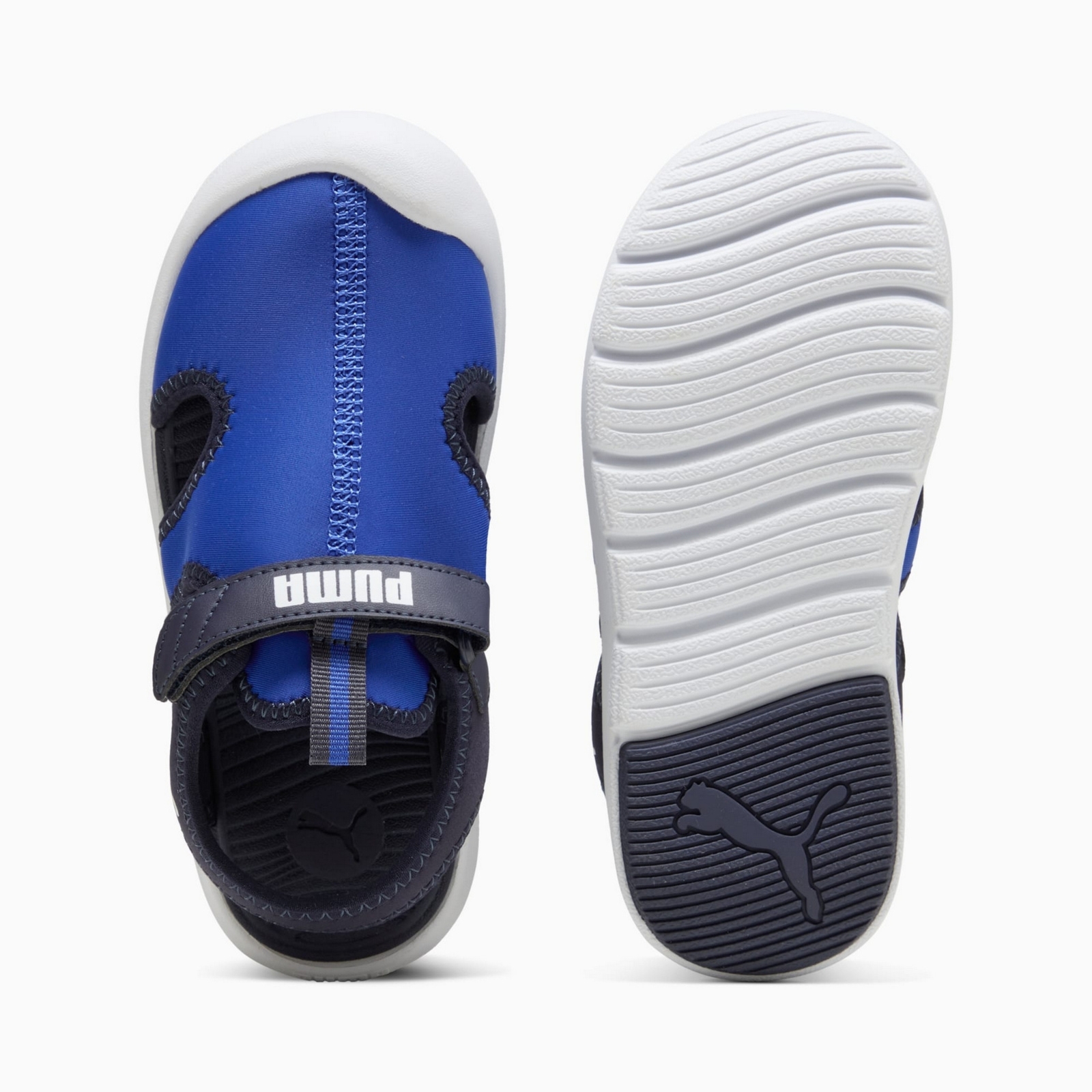 Sanda�y dzieci�ce Puma FUN RACER V PS niebieskie 40058402