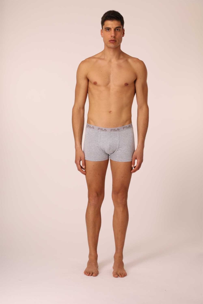 Bokserki m�skie Fila BASIC 2-PACK szare FU5004-2-400