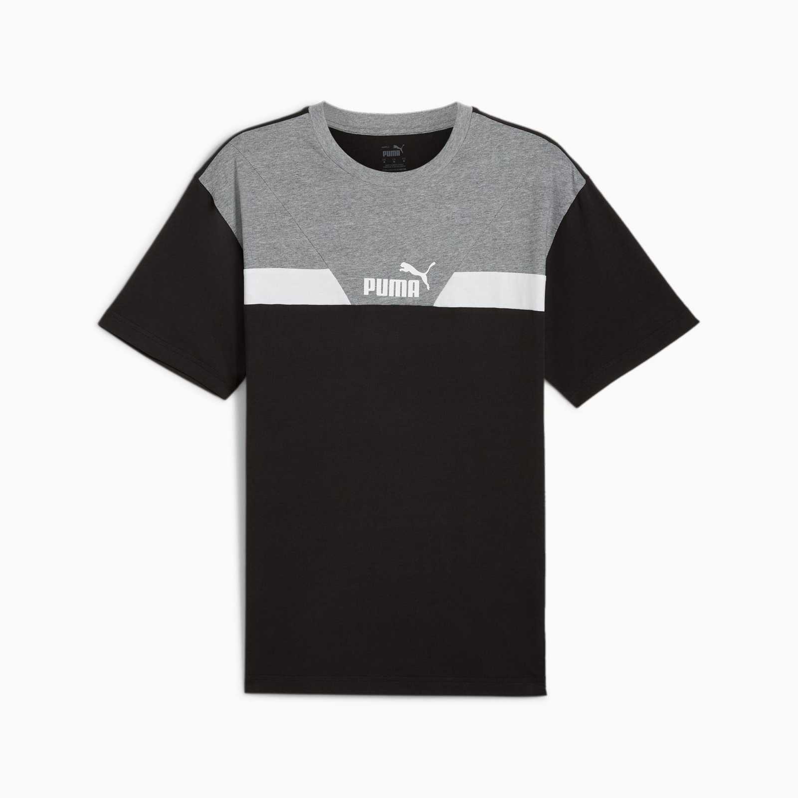 Koszulka m�ska Puma POWER COLORBLOCK czarna 68173001