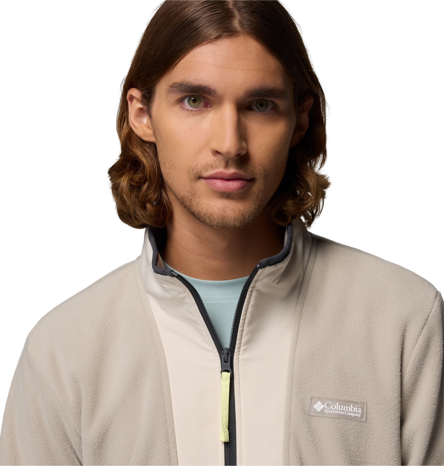 Polar m�ski Columbia SEQUOIA GROVE HALF ZIP FLEECE be�owy 2095901027