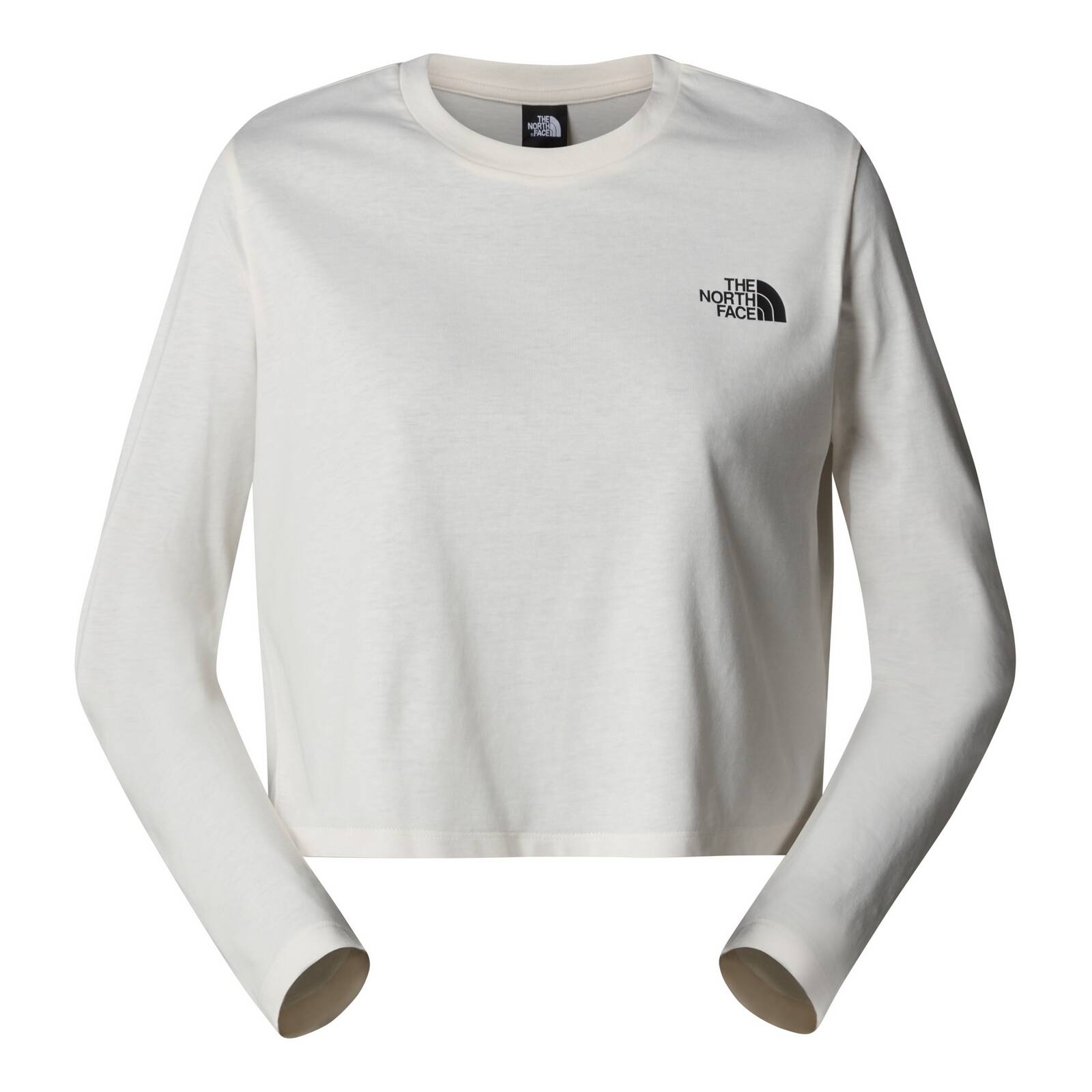 Longsleeve damski The North Face L/S SIMPLE DOME CROP biay NF0A89FKQLI