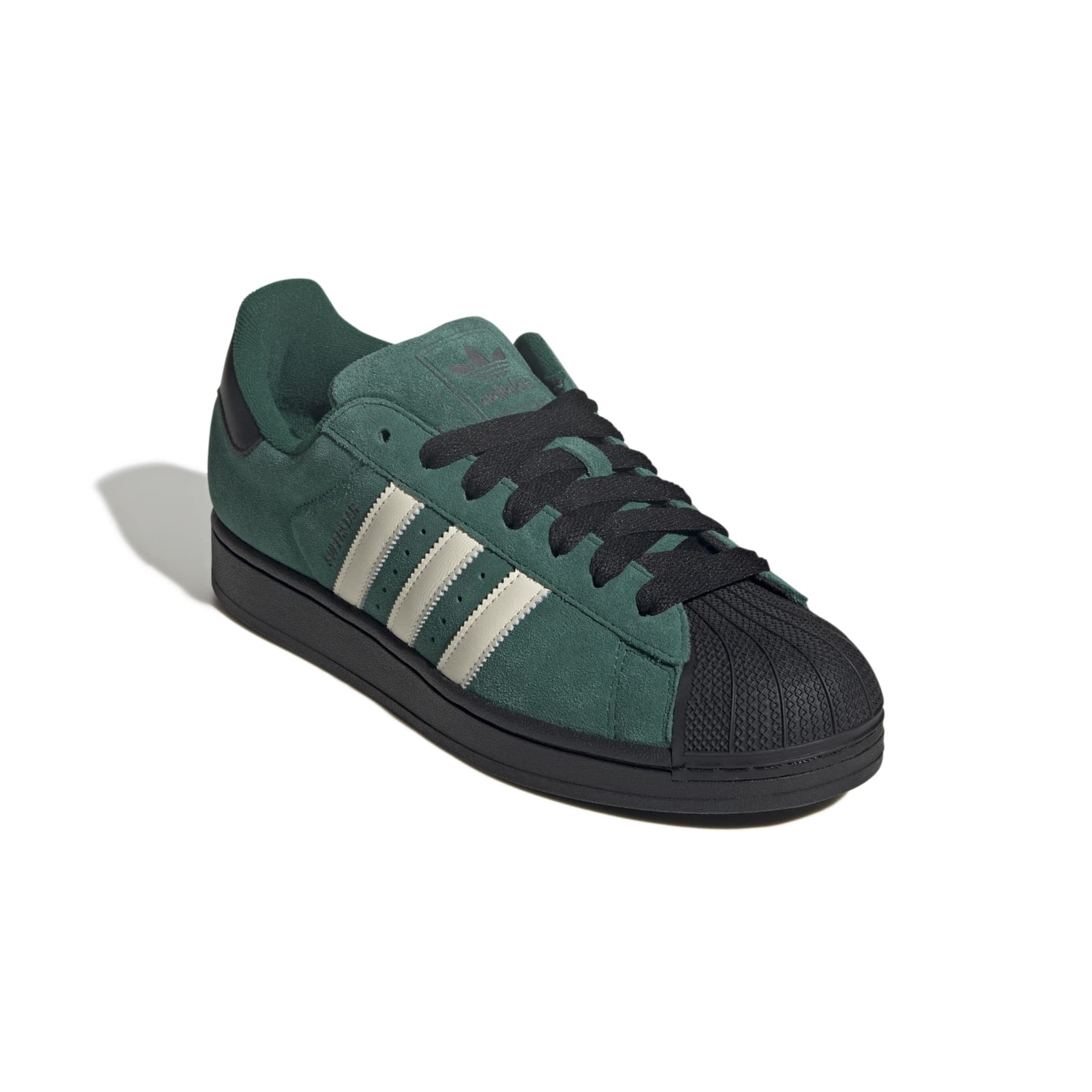 Buty sportowe mskie adidas SUPERSTAR II zielone JQ3219