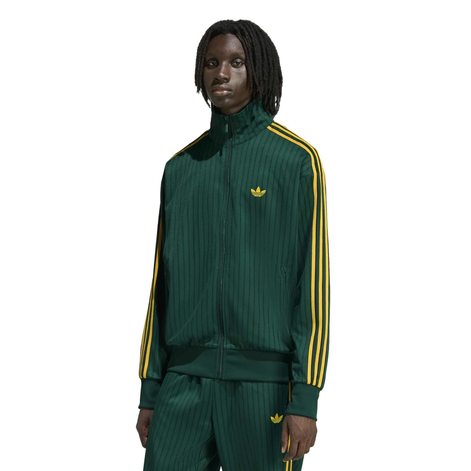 Bluza dresowa m�ska adidas FIREBIRD zielona KD6287