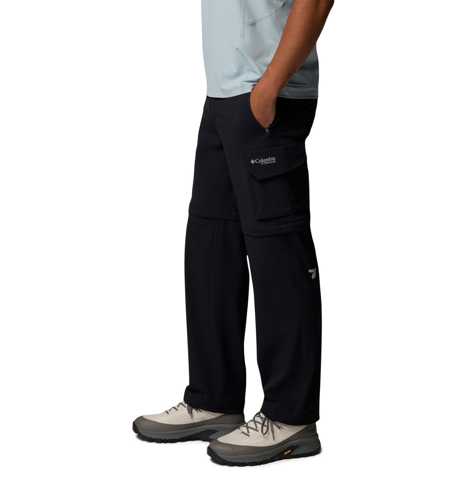 Spodnie trekkingowe m�skie Columbia SILVER RIDGE ELITE CONVERTIBLE czarne 2161021010