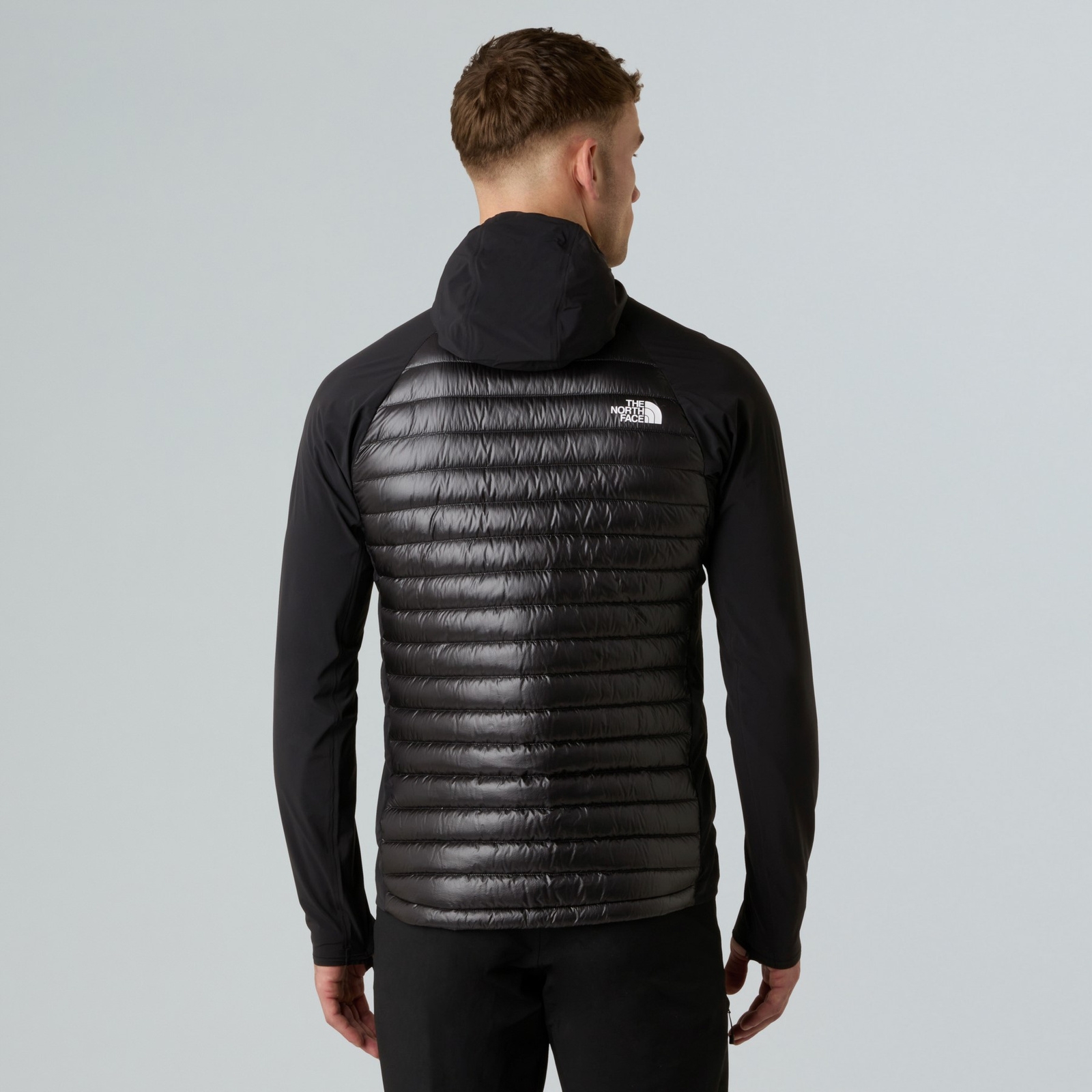 Kurtka z kapturem męska The North Face SUMMIT BREITHORN LT HYBRID czarna NF0A8C8YJK3