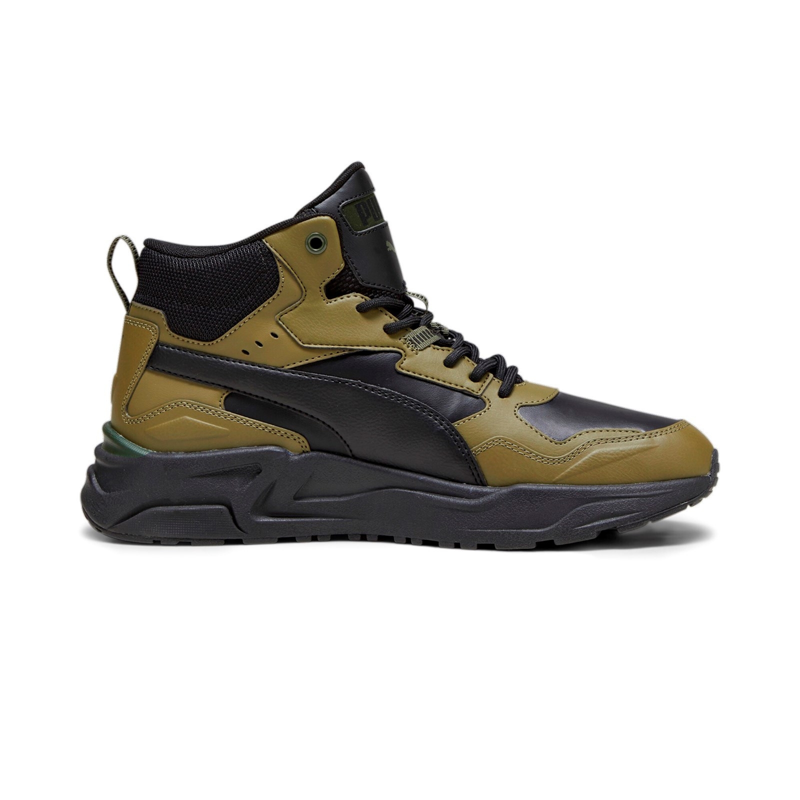 Buty sportowe mskie Puma TRINITY LITE MID khaki 39530202