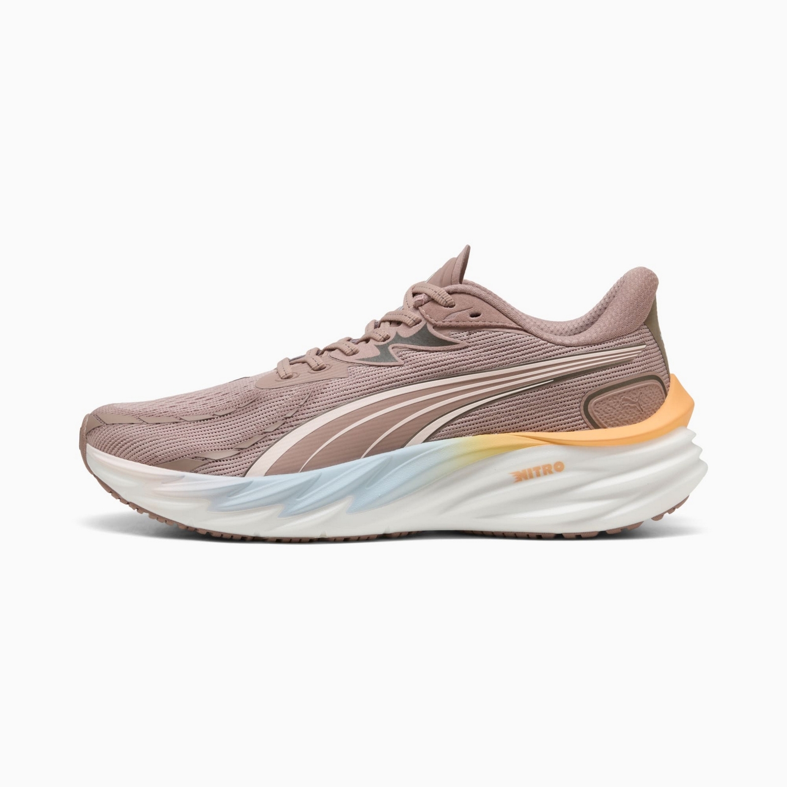 Buty do biegania męskie Puma VELOCITY NITRO 4 RC beżowe 31291301