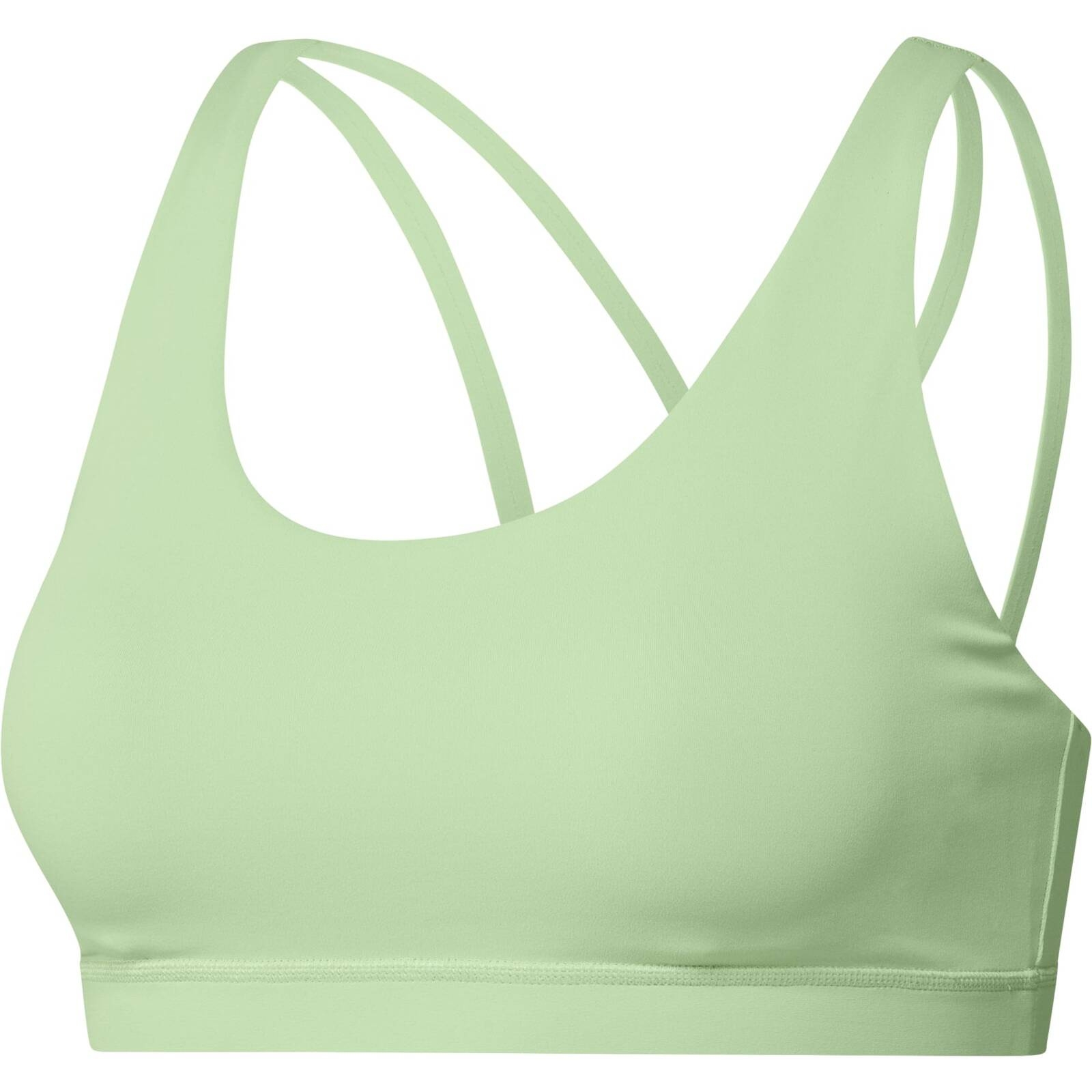 Stanik sportowy damski adidas ALL ME zielony IU1692