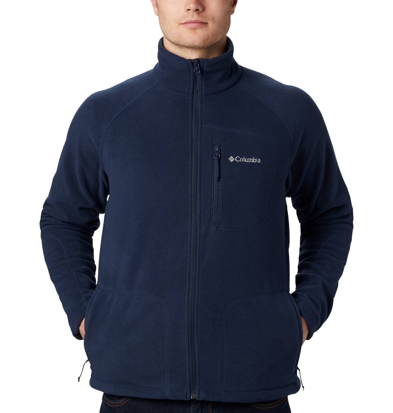 Polar mski Columbia FAST TREK II FULL ZIP FLEECE granatowy 1420421468