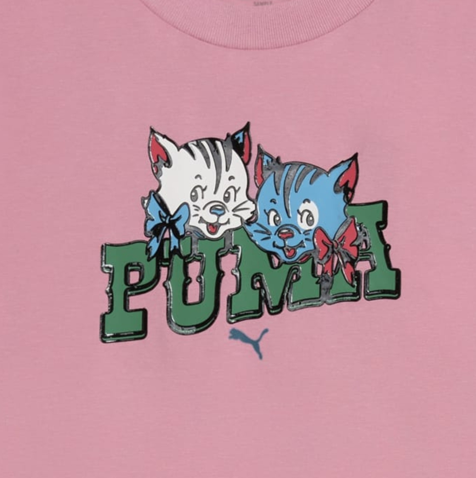 Koszulka damska Puma GRAPHIC KITTEN BABY r�owa 63329065