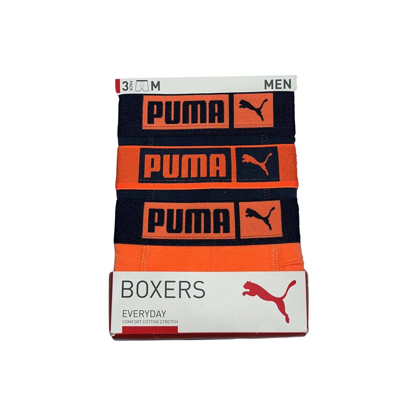 Bokserki mskie Puma BASIC PLACED LOGO 3-PACK wielokolorowe 93554810