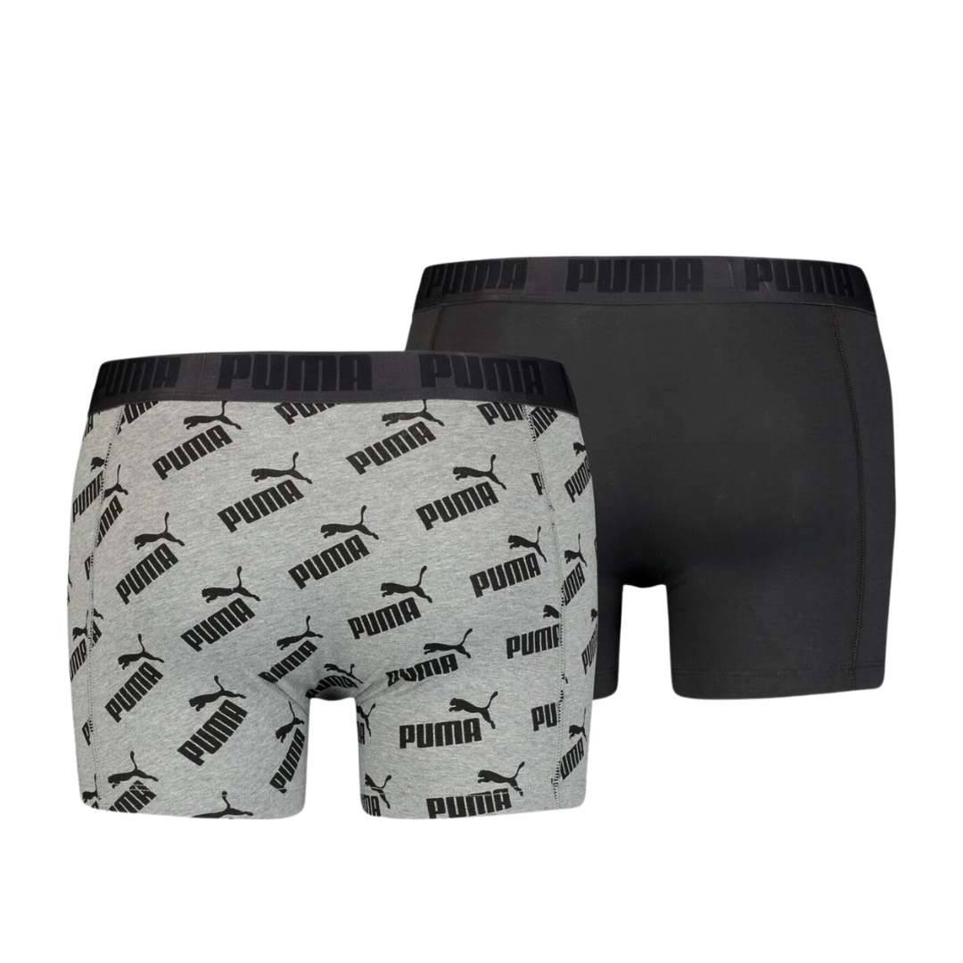 Bokserki mskie Puma AOP BOXER 2-PACK wielokolorowe 93505404