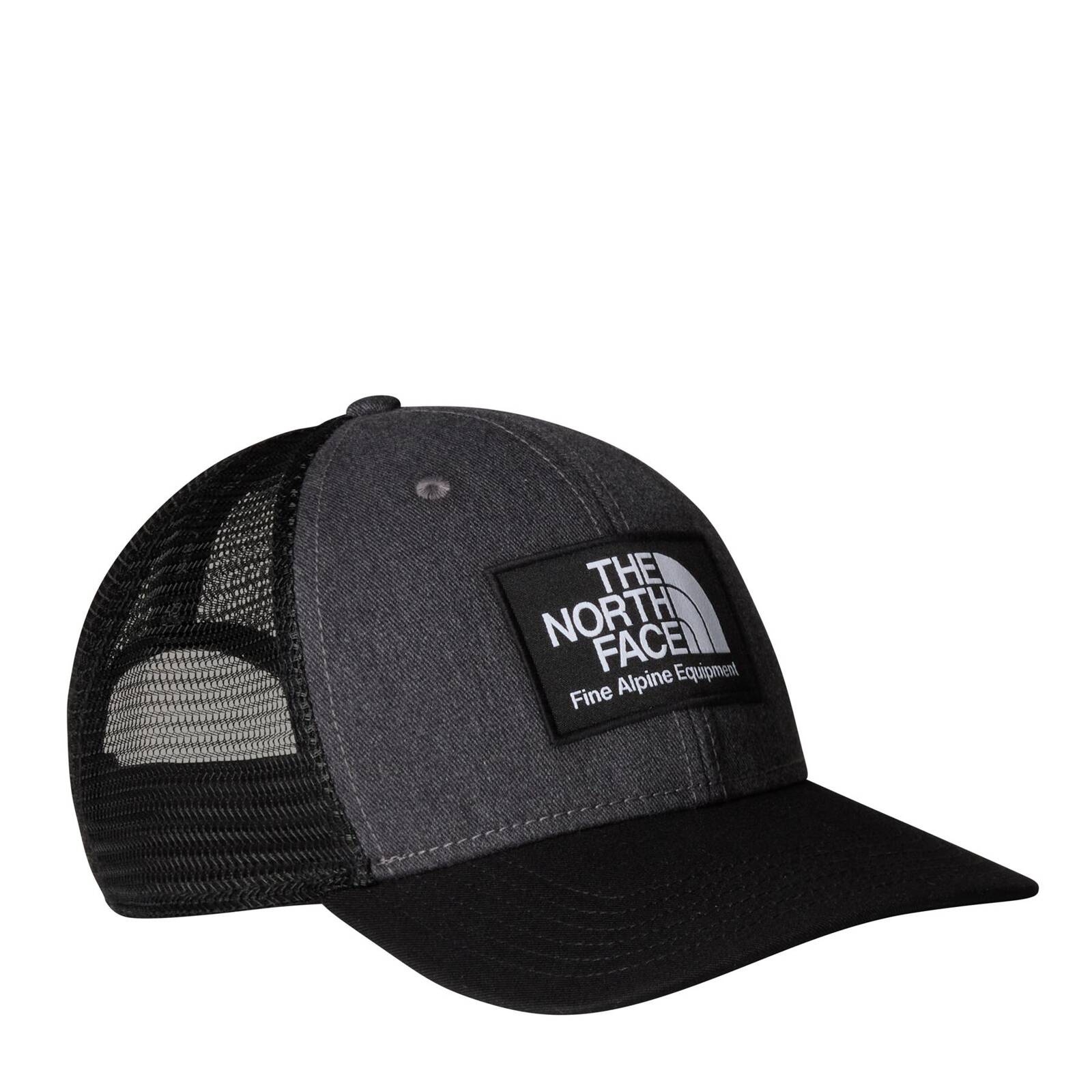 Czapka z daszkiem unisex The North Face DEEP FIT MUDDER TRUCKER czarna NF0A5FX8GAN