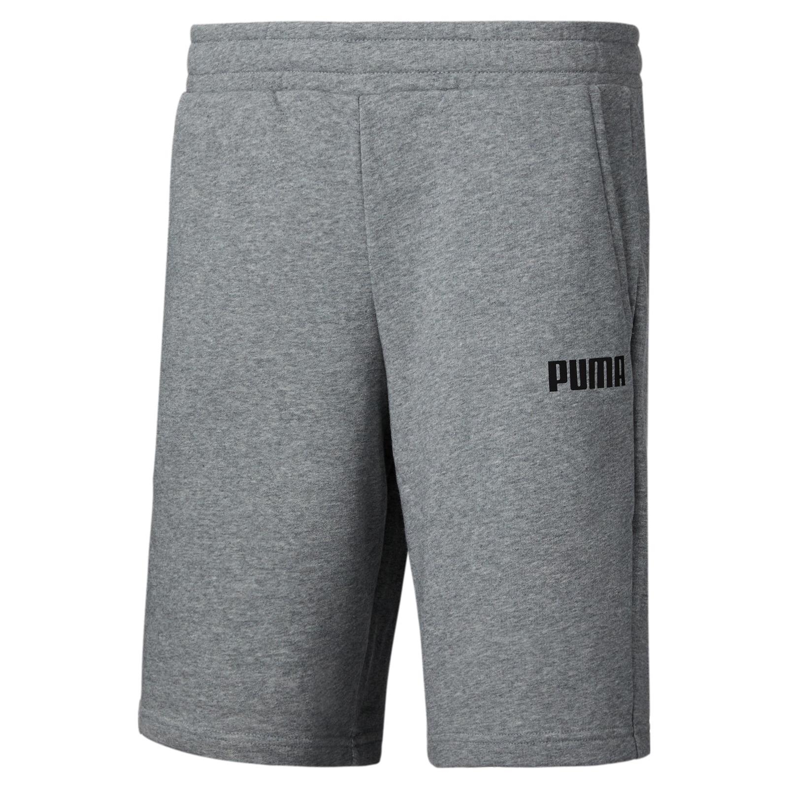 Szorty mskie Puma ESS SWEAT 10'' BERMUDAS TR szare 84724002