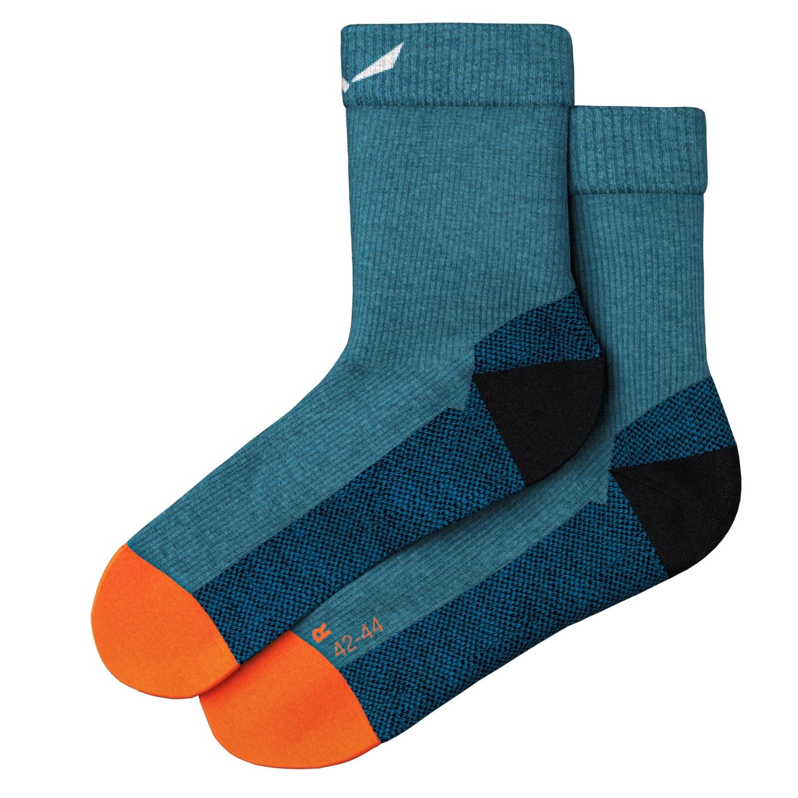 Skarpety trekkingowe m�skie Salewa MOUNTAIN TRAINER niebieskie 00-0000069034_8140