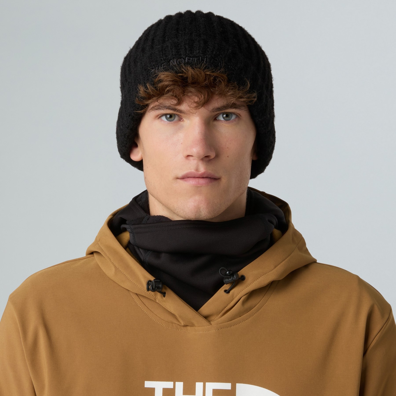 Czapka zimowa unisex The North Face FOHAIR CABIN czarna NF0A887TKT0