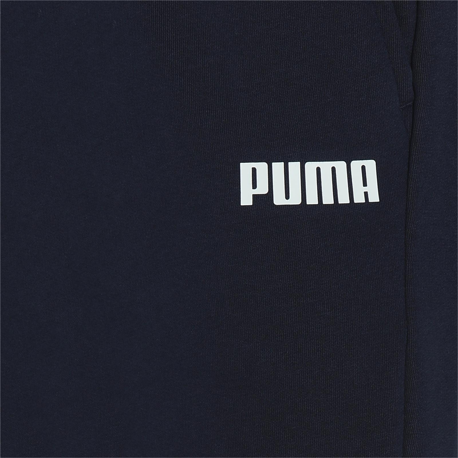 Spodenki mskie Puma ESS SWEAT 10'' BERMUDAS TR granatowe 84724003