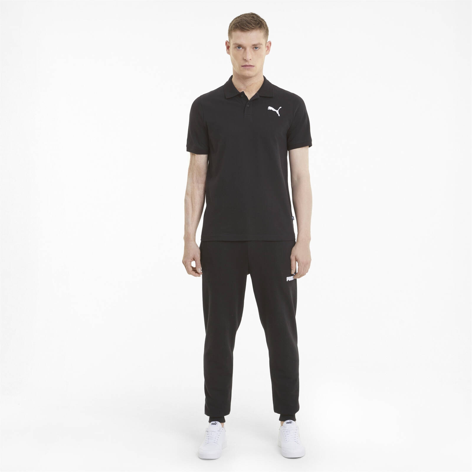 Koszulka polo mska Puma ESS PIQUE czarna 58667451