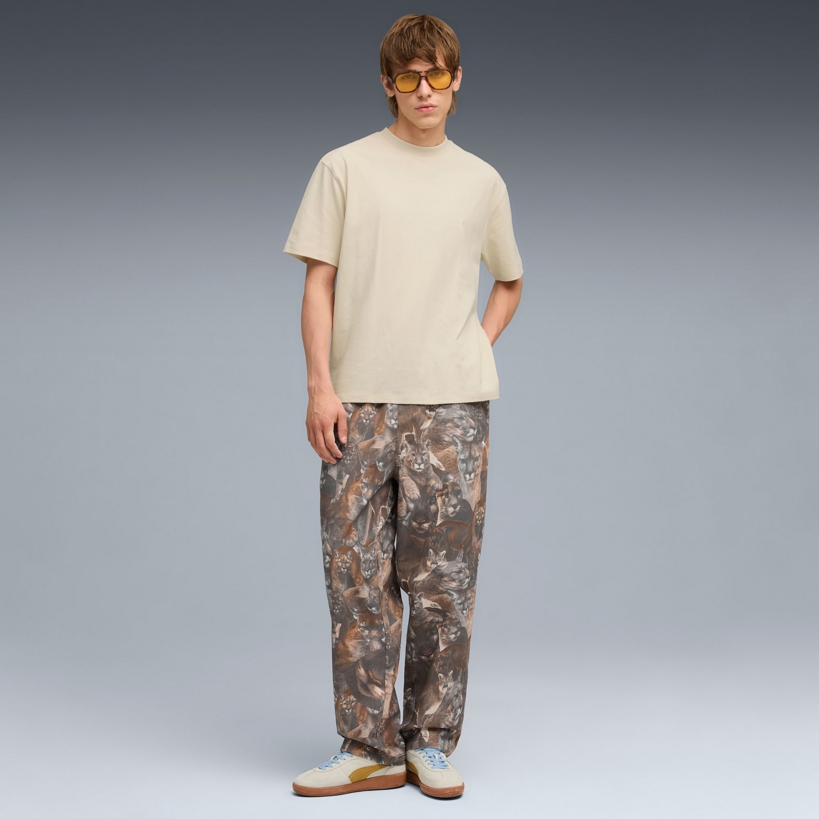 Buty sportowe damskie Puma PALERMO be�owe 39646362