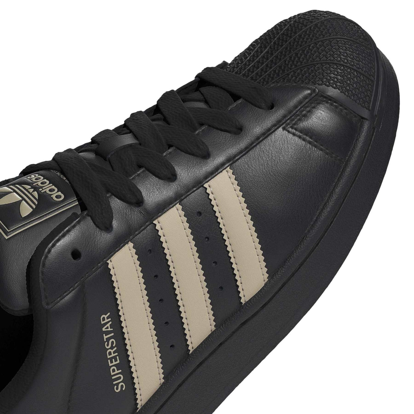Buty sportowe unisex adidas SUPERSTAR II czarne IH4173