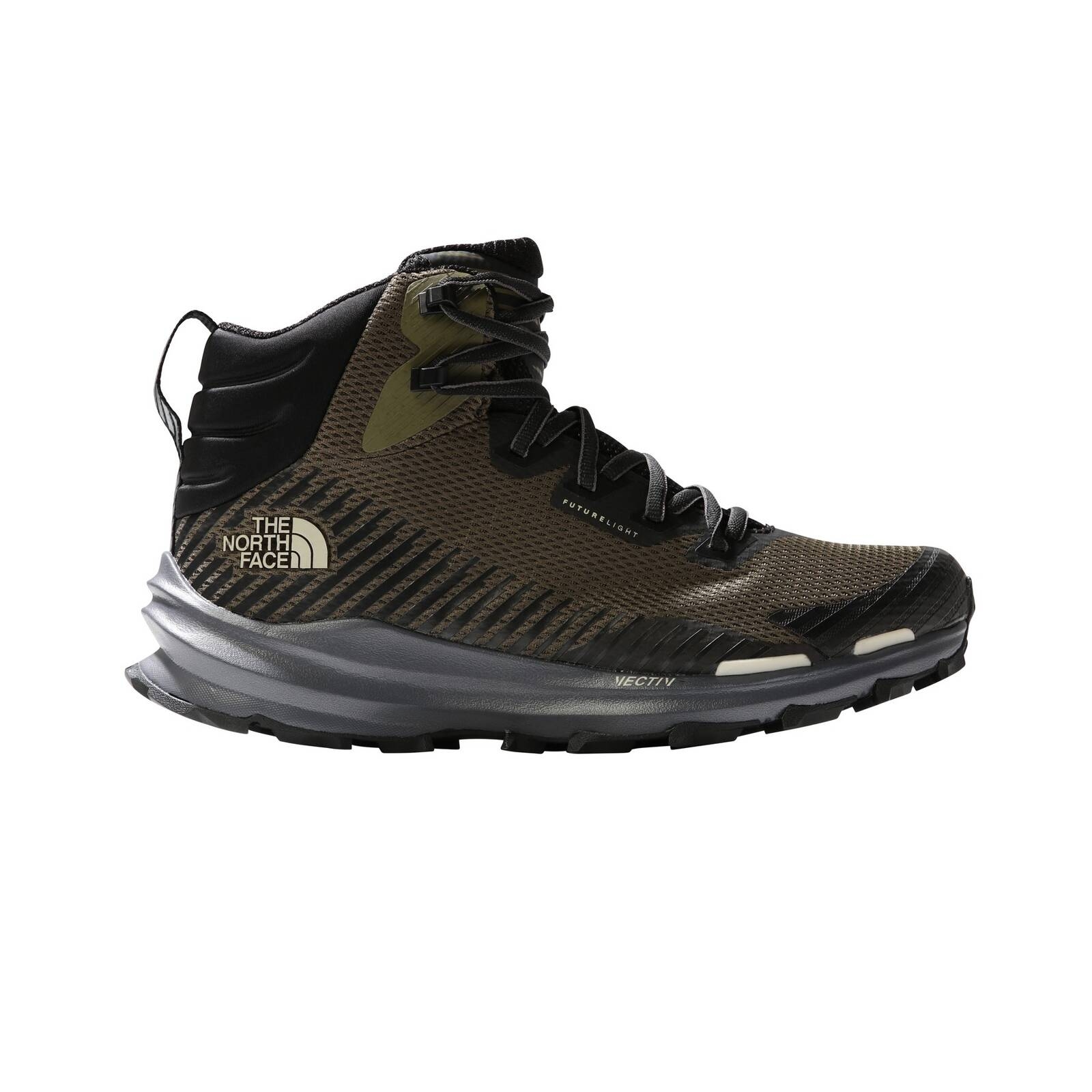 Buty trekkingowe mskie The North Face VECTIV FASTPACK MID FUTURELIGHT zielone NF0A5JCWWMB