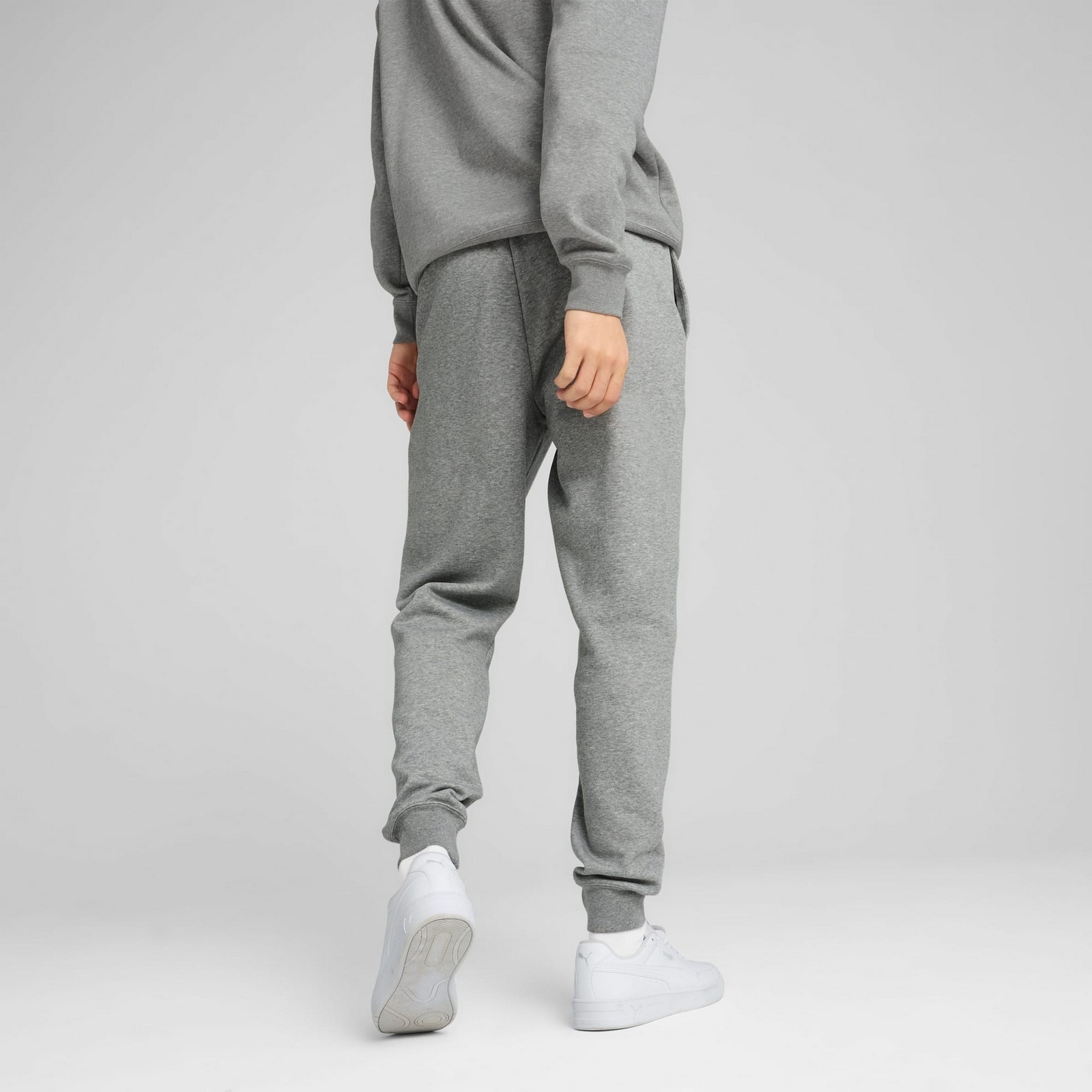 Spodnie dresowe mskie Puma ESS NO.1 LOGO FL CL szare 68260603