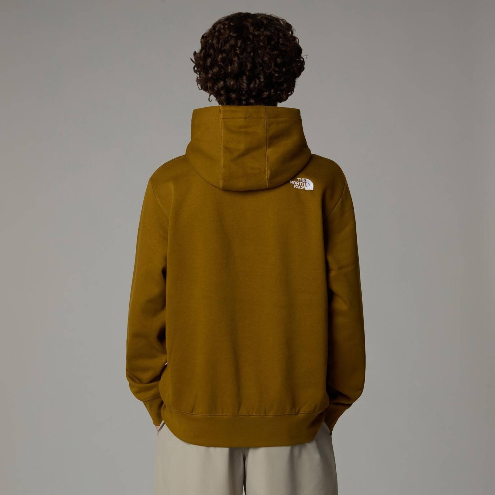Bluza z kapturem męska The North Face ESSENTIAL brązowa NF0A89ES1OB