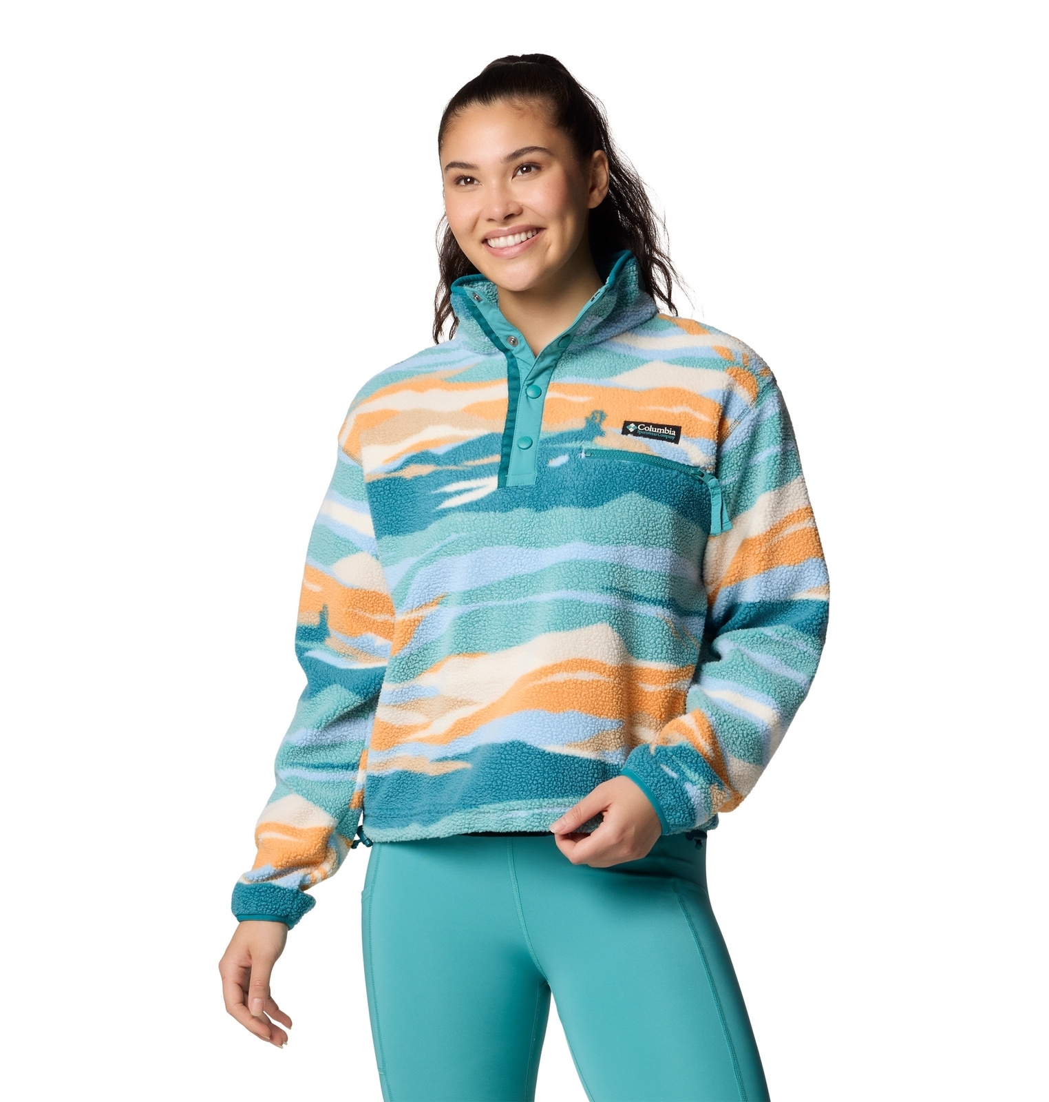 Polar damski Columbia HELVETIA II wielokolorowy 2098501330