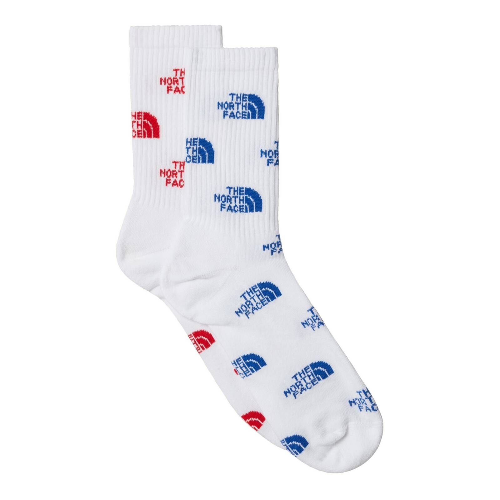 Skarpety unisex The North Face EVERYDAY CREW LOGO 2-PACK białe NF0A8BRBR09
