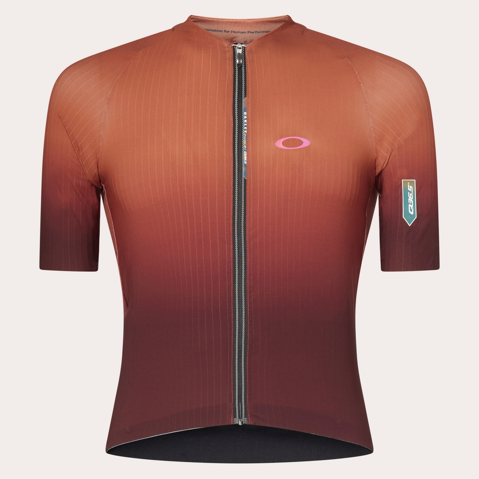 Koszulka rowerowa mska Oakley Q36.5 CLIMA pomaraczowa FOA407490-45M