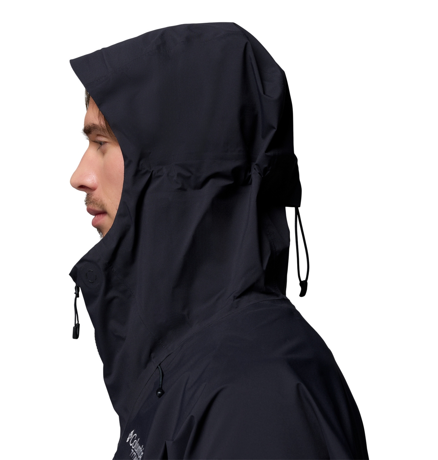 Kurtka wodoodporna m�ska Columbia SAUDAN PRO 3L czarna 2155271010