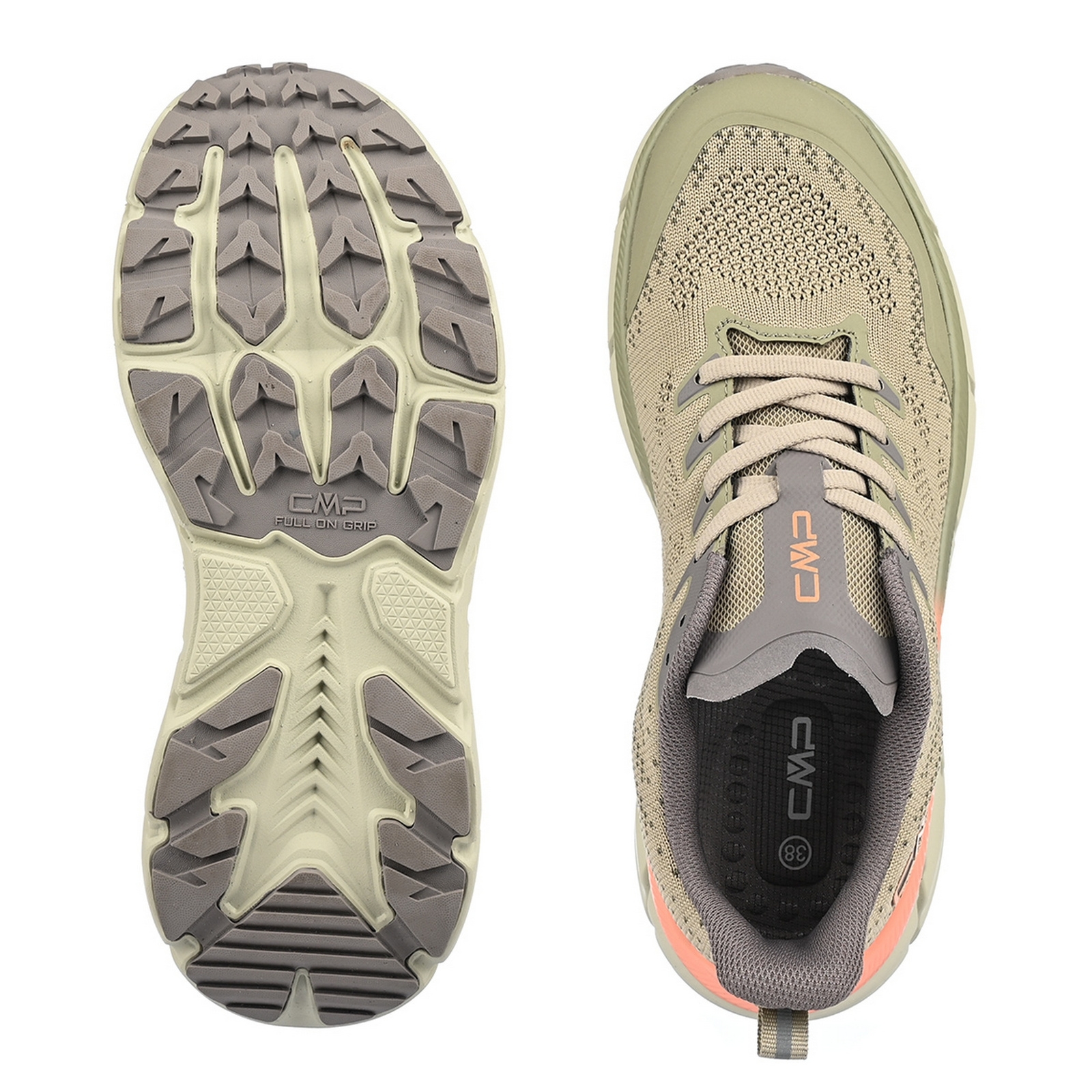 Buty turystyczne damskie CMP RAHMSY MULTIFUNCTIONAL beowe 3Q65876-14PT