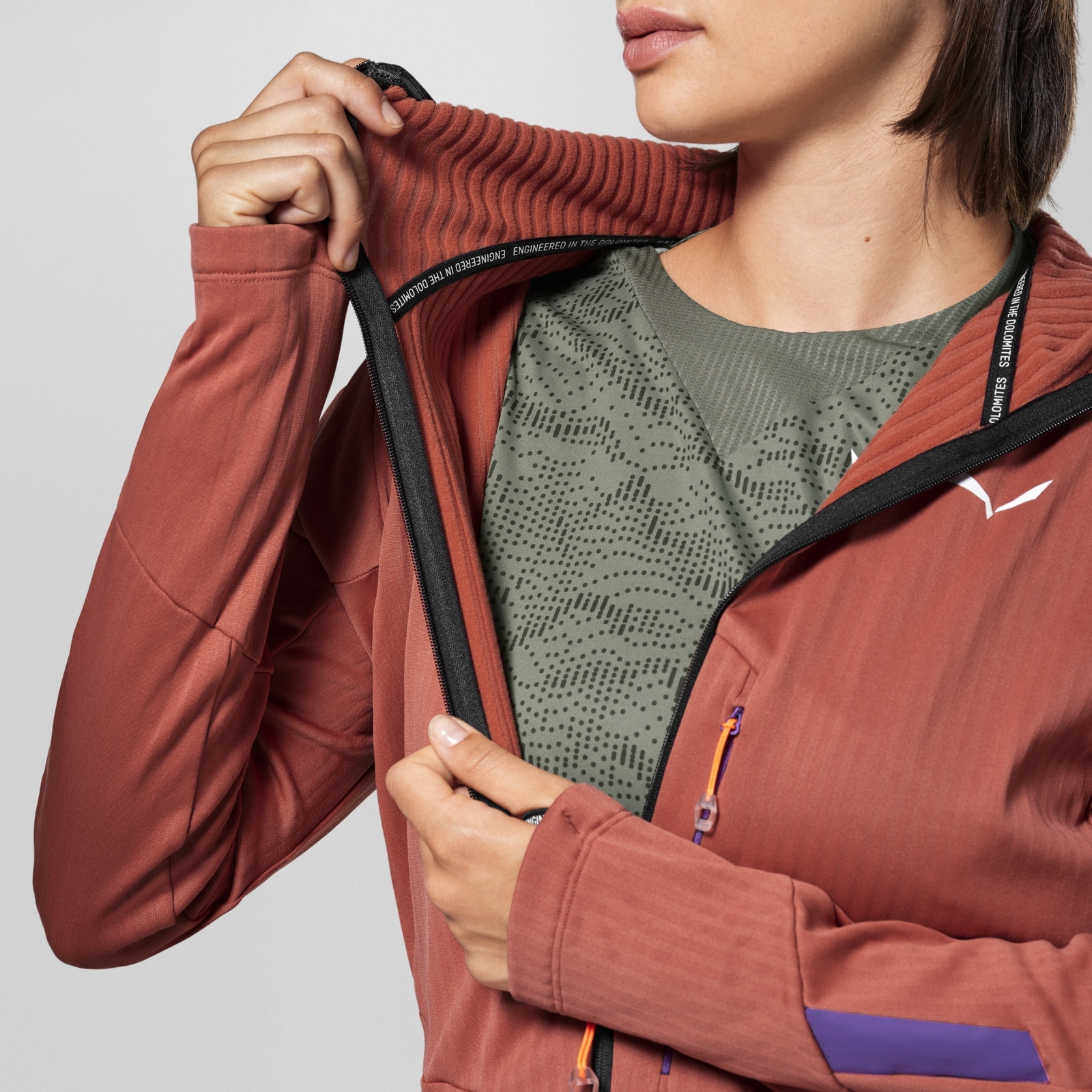 Bluza polarowa damska Salewa PEDROC 3 r�owa 00-0000029287_1980