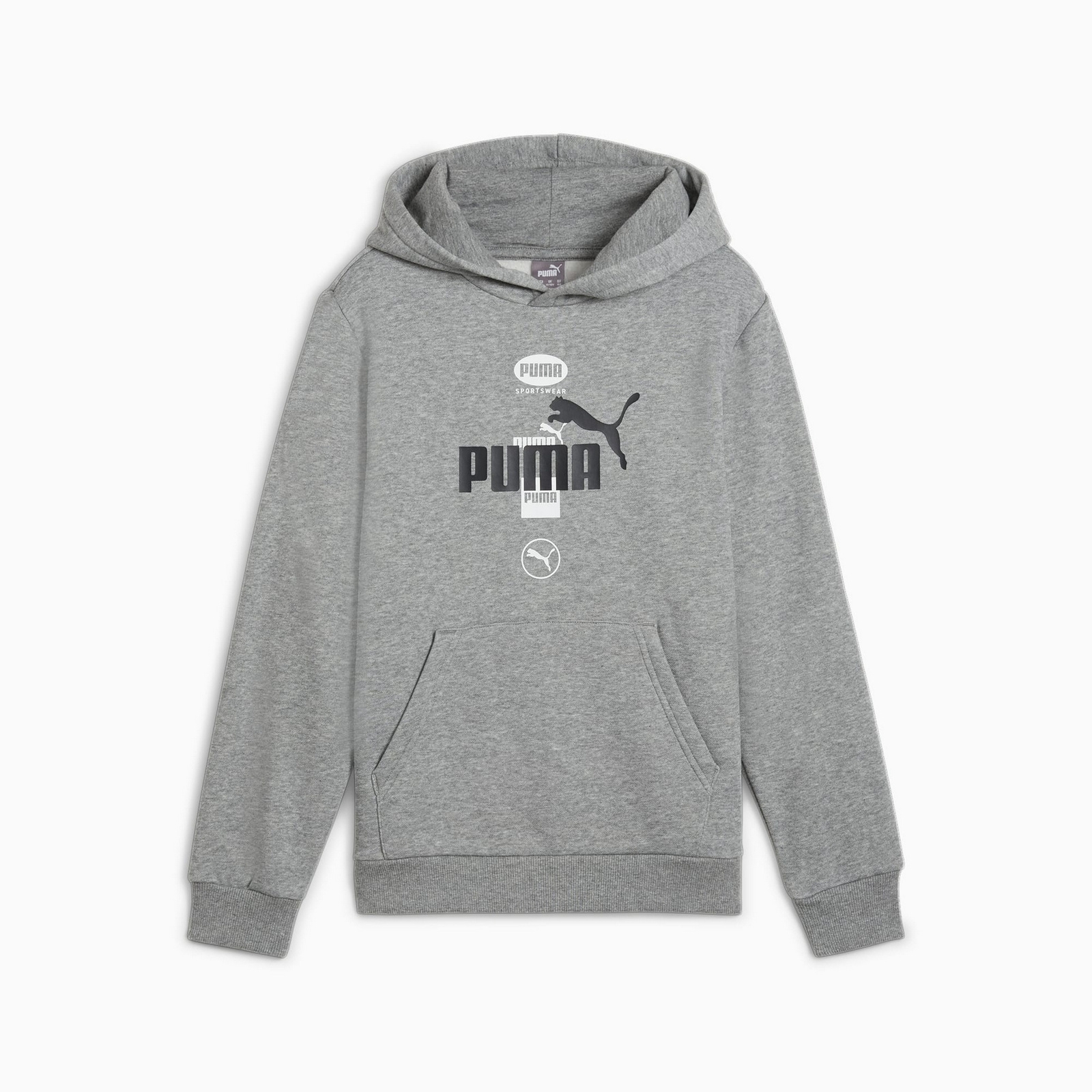 Bluza z kapturem chopica Puma POWER GRAPHIC FL szara 68185903