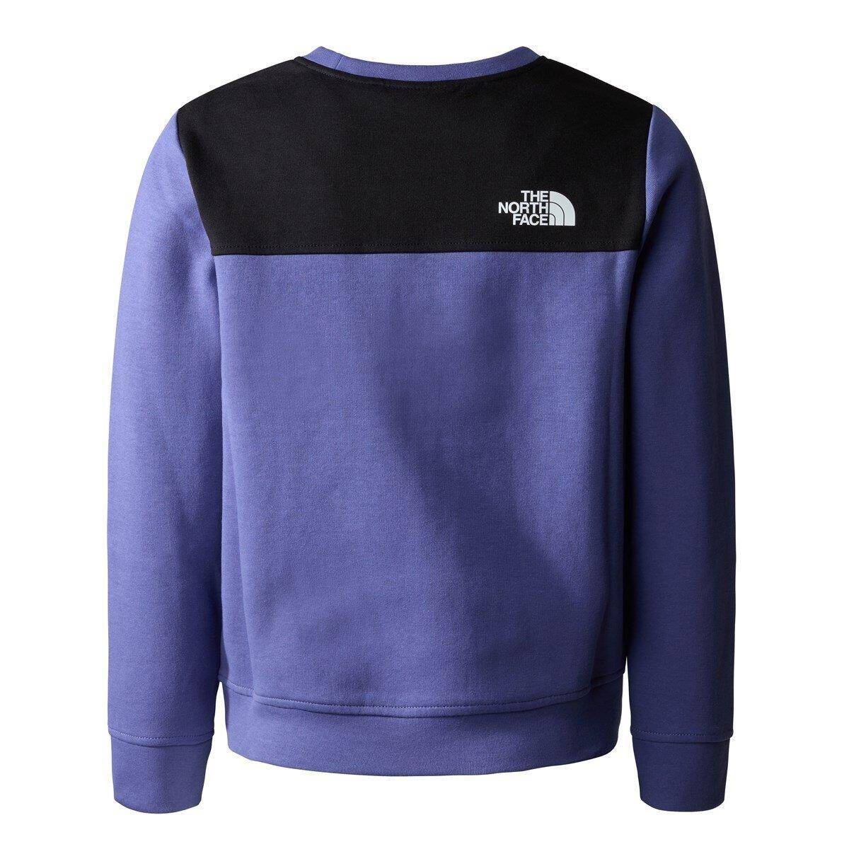 Bluza dziecięca The North Face TECH CREW fioletowa NF0A84N2I0D