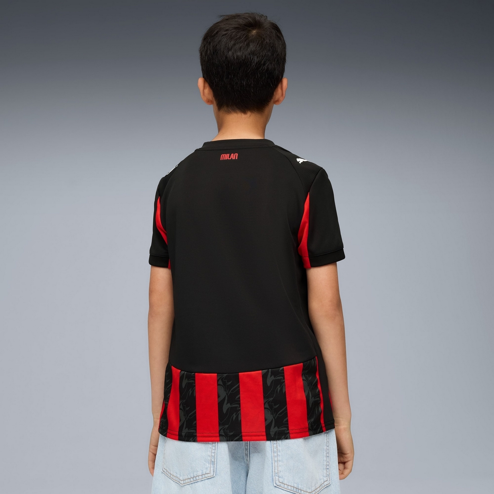 Koszulka chopica Puma ACM HOME JERSEY REPLICA JR czerwona 77996501